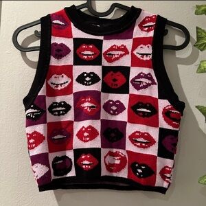 Garage clothing sweater vest